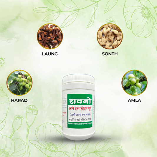Rawno Rishi Dant Shodhan Churn 100 Gm
